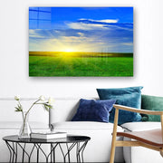 Quadro Decorativo em Vidro Temperado Multicolor 40x60cm - Arte Moderna para Parede