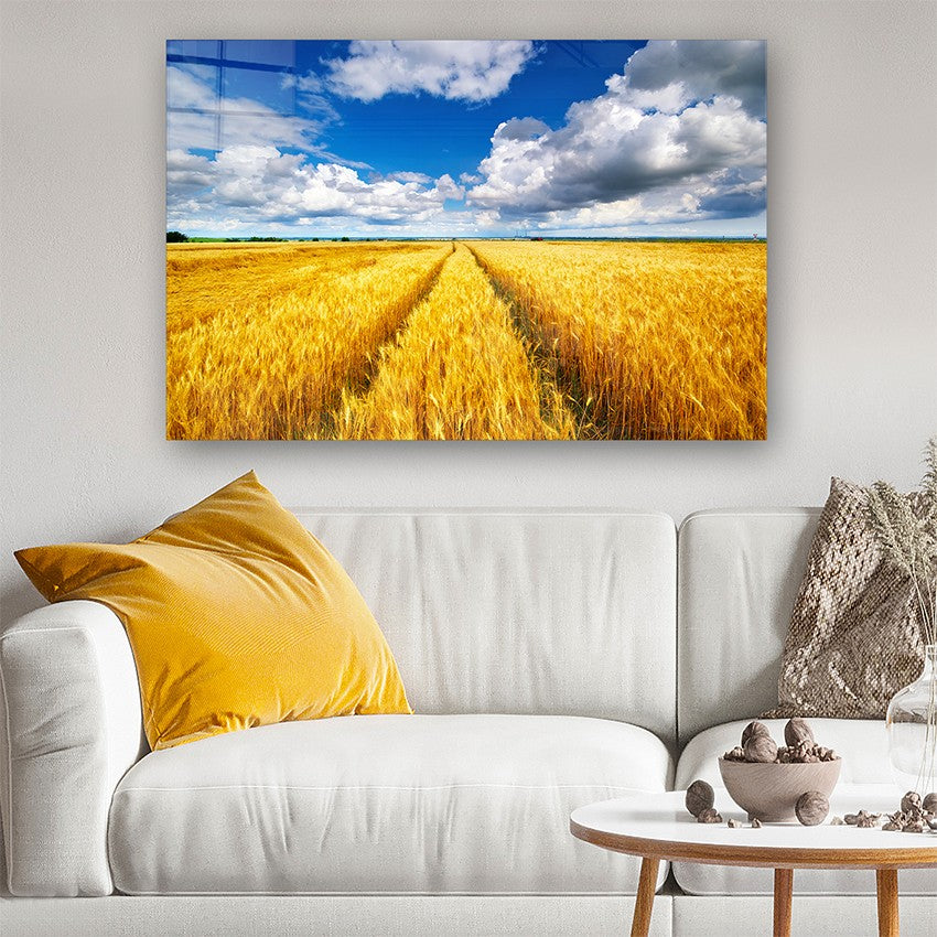 Quadro Decorativo em Vidro Temperado Multicolor 70x100cm - Arte Moderna para Parede