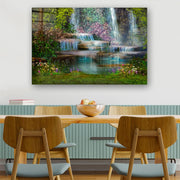 Quadro Decorativo em Vidro Temperado Multicolor 50x70cm - Arte Moderna para Parede