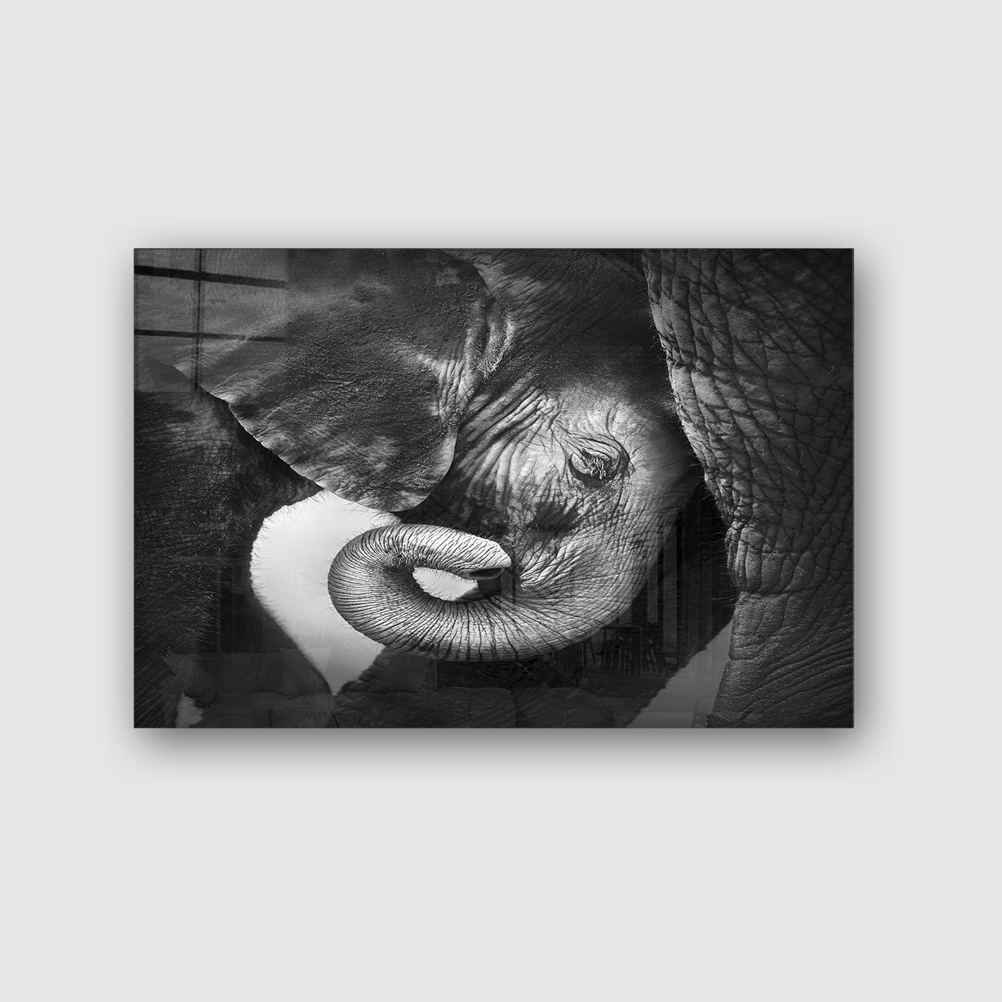 Quadro Decorativo em Vidro Temperado Multicolor 40x60cm - Arte Moderna para Parede