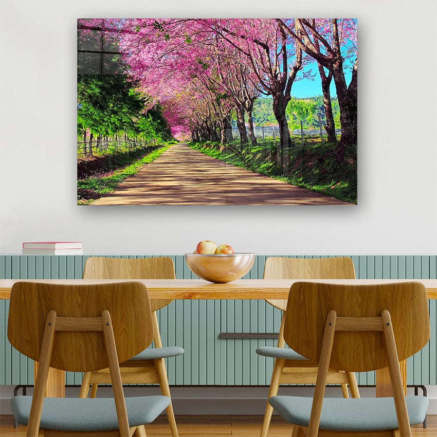 Quadro Decorativo em Vidro Temperado Multicolor 70x100cm - Arte Moderna para Parede