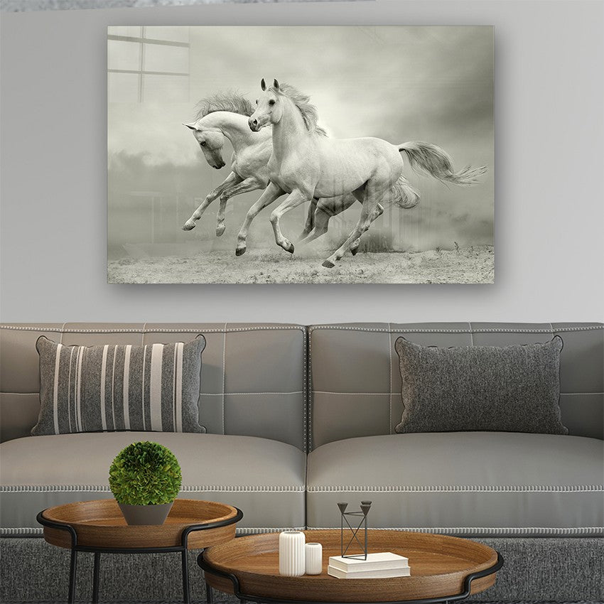 Quadro Decorativo em Vidro Temperado Multicolor 50x70cm - Arte Moderna para Parede