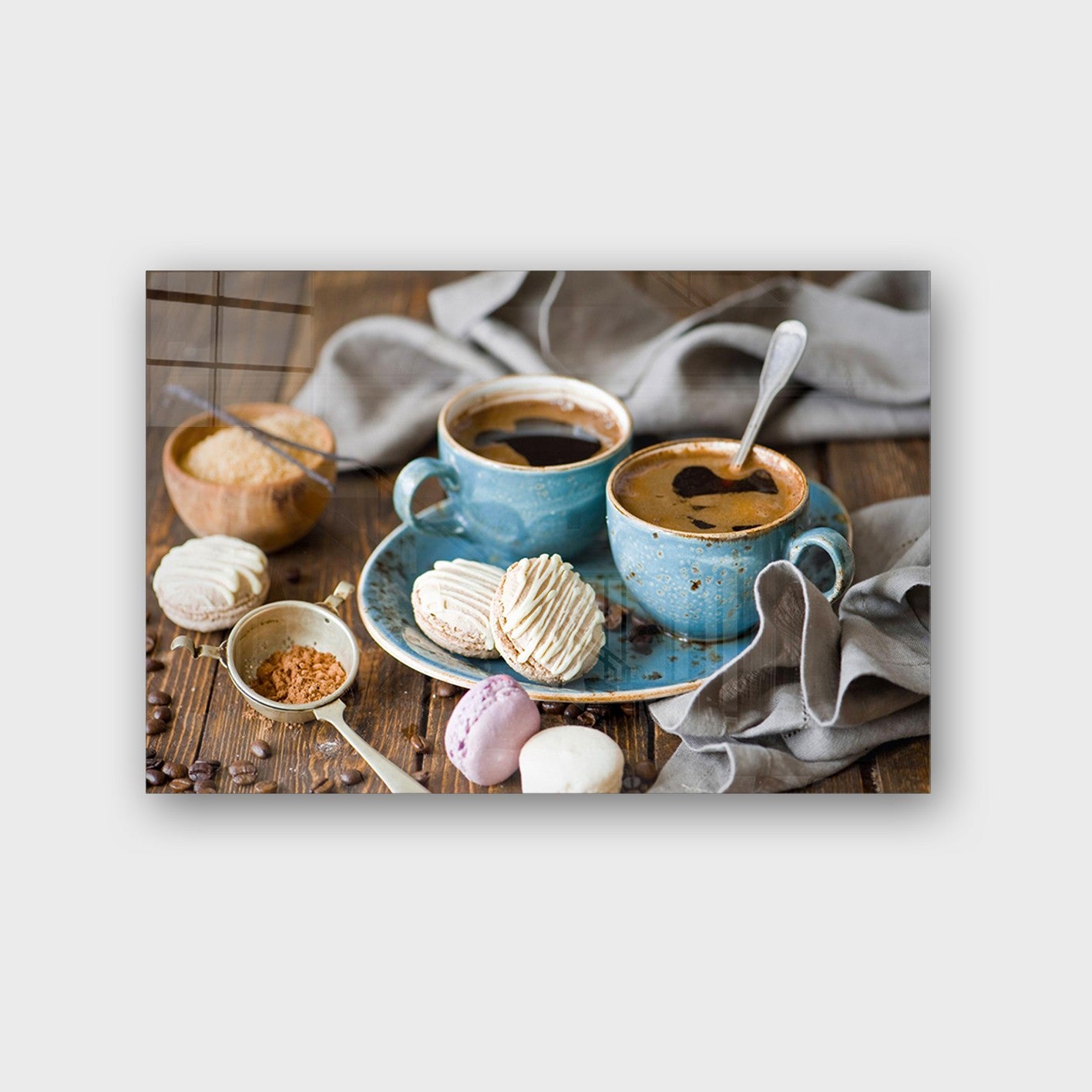 Quadro Decorativo em Vidro Temperado Multicolor 40x60cm - Arte Moderna para Transformar o Seu Espaço