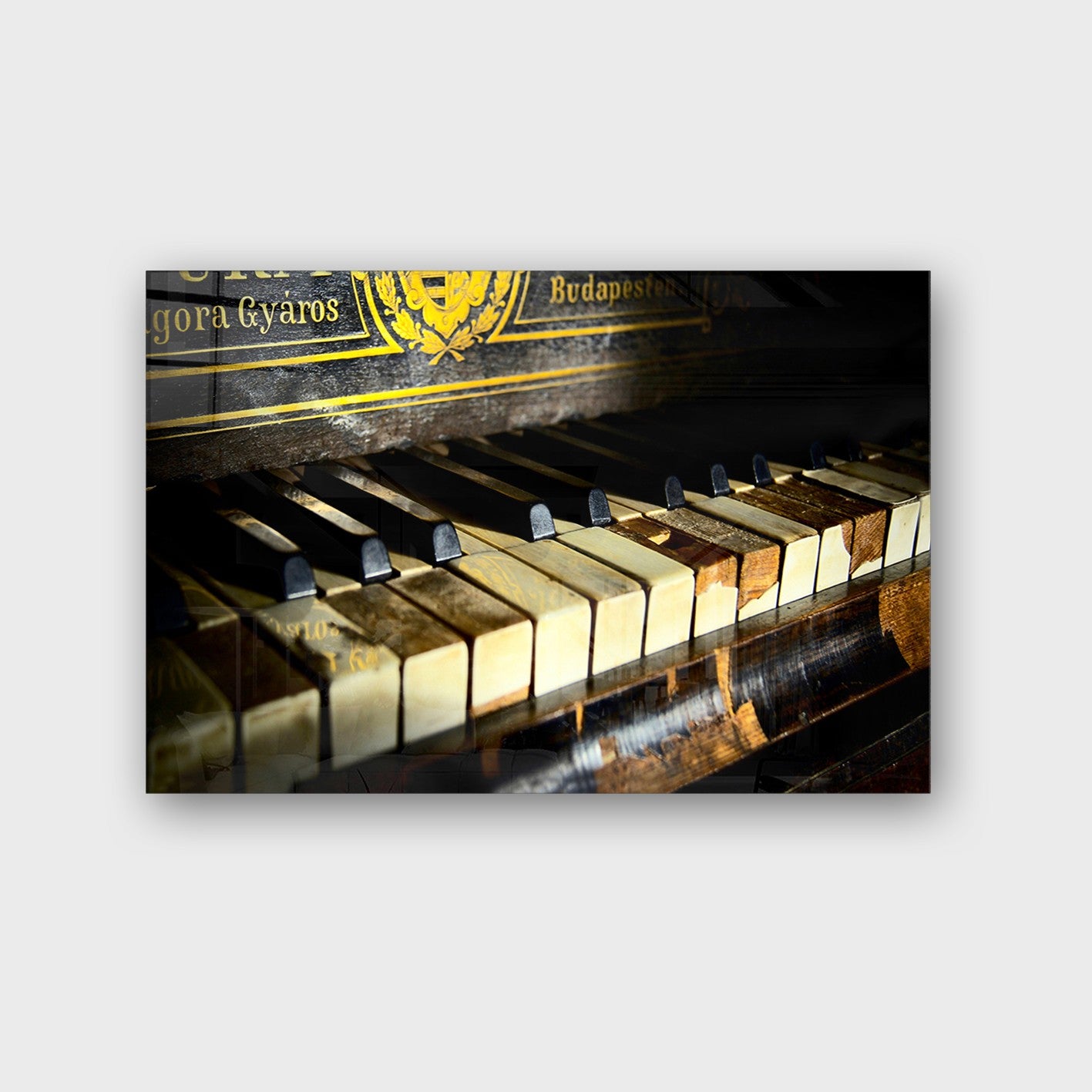 Quadro Decorativo em Vidro Temperado Multicolor 70x100cm - Arte Moderna para Parede