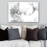 Quadro Decorativo em Vidro Temperado Multicolor 40x60cm - Arte Moderna para Parede