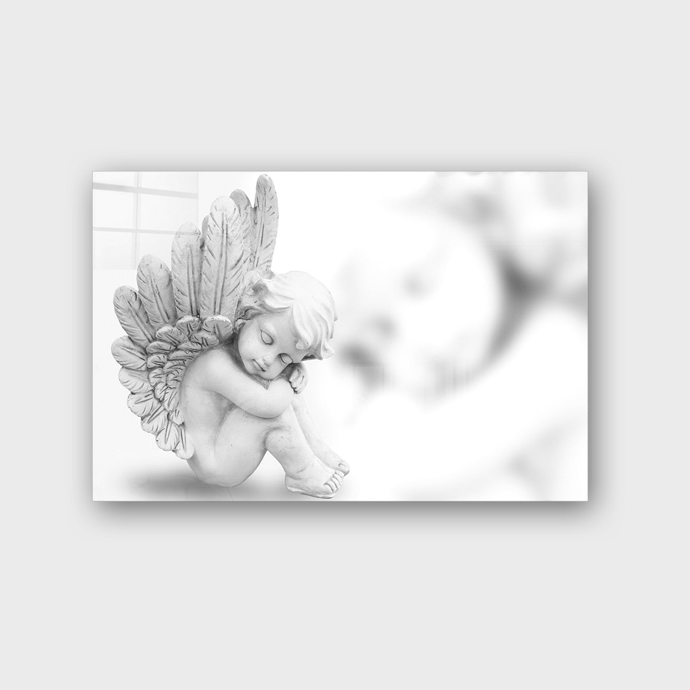 Quadro Decorativo em Vidro Temperado Multicolor 40x60cm - Arte Moderna para Parede