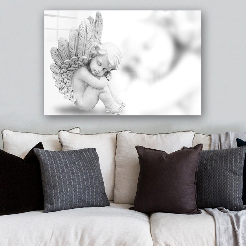 Quadro Decorativo em Vidro Temperado Multicolor 50x70cm - Arte Moderna para Parede