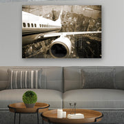 Quadro Decorativo em Vidro Temperado Multicolor 40x60cm - Arte Moderna para Parede