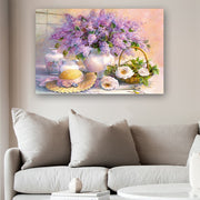 Quadro Decorativo em Vidro Temperado Multicolor 50x70cm - Arte Moderna para Parede