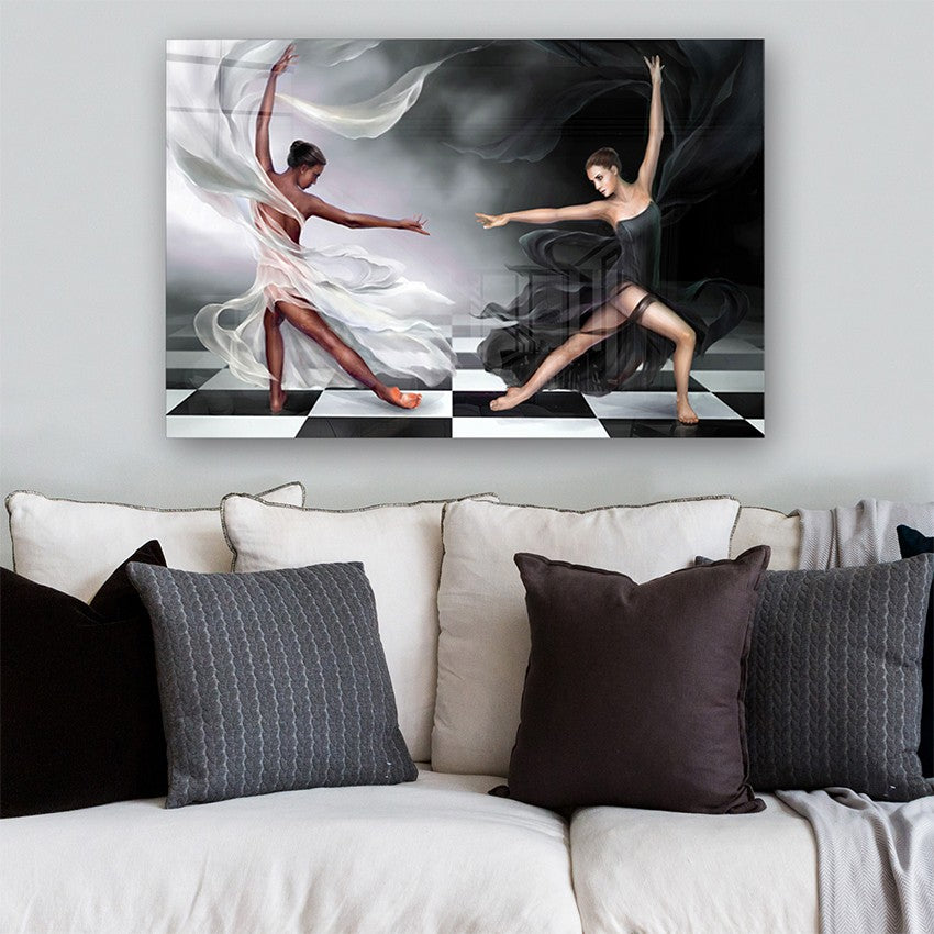 Quadro Decorativo em Vidro Temperado Multicolor 40x60cm - Arte Moderna para Transformar o Seu Espaço