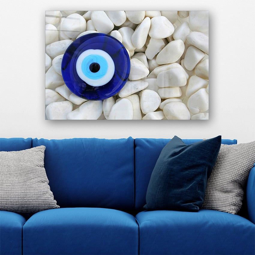 Quadro Decorativo em Vidro Temperado Multicolor 40x60cm - Arte Moderna para Parede