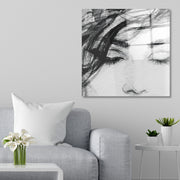 Arte em Vidro Temperado Multicolor 50x50cm - Pintura Decorativa de Parede Premium