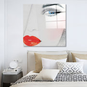 Arte em Vidro Temperado Multicolor 50x50cm - Pintura Decorativa Premium de 4mm