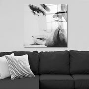 Quadro Decorativo em Vidro Temperado Multicolor 70x70cm - Arte Moderna para Parede