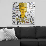 Arte em Vidro Temperado Multicolor 70x70cm - Pintura Decorativa de Alta Qualidade