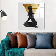 Arte em Vidro Temperado Multicolor 70x70cm - Pintura Decorativa de Alta Qualidade