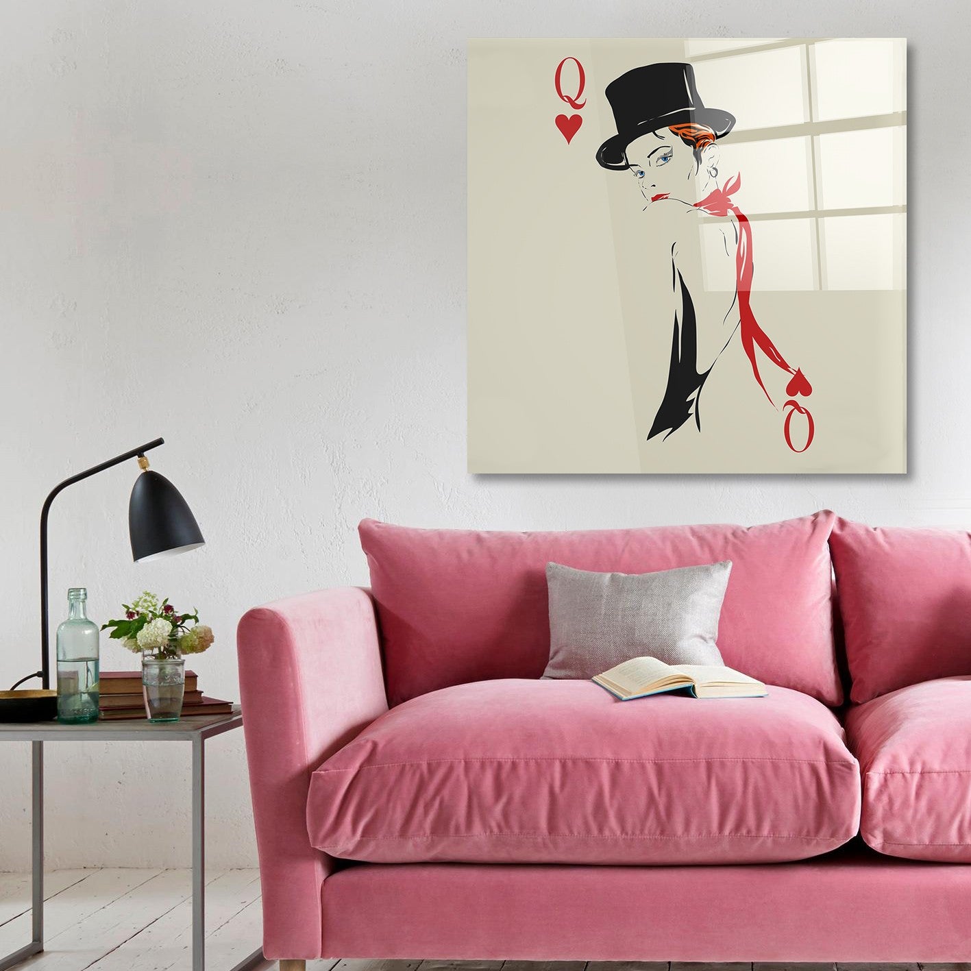 Arte em Vidro Temperado Multicolor 70x70cm - Pintura Decorativa de Alta Qualidade