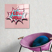 Arte em Vidro Temperado Multicolor 50x50cm - Pintura Decorativa de Parede Premium