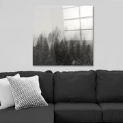 Quadro Decorativo em Vidro Temperado Multicolor 70x70cm - Arte Moderna para Parede