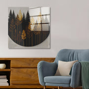 Arte em Vidro Temperado Multicolor 70x70cm - Pintura Decorativa de Alta Qualidade