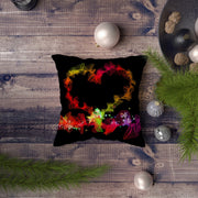 Capa de Almofada – 43 x 43 cm – Multicolorido – 50% Poliéster / 50% Algodão