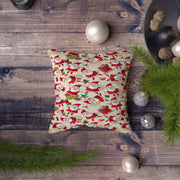 Almofada – 43 x 43 cm – Multicolorido – 50% Algodão / 50% Poliester