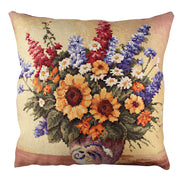 Almofada – 43 x 43 cm – Multicolorido – Algodão e Poliéster