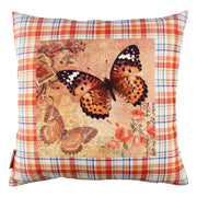 Almofada – 43 x 43 cm – Multicolorido – Algodão e Poliéster