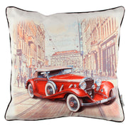 Almofada – 43 x 43 cm – Multicolorido – Algodão/Poliéster