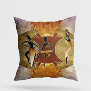 Almofada – 43 x 43 cm – Multicolorido – Algodão e Poliéster