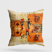 Almofada – 43 x 43 cm – Multicolorido – Algodão e Poliéster