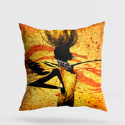 Almofada – 43 x 43 cm – Multicolorido – Algodão e Poliéster