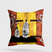 Almofada – 43 x 43 cm – Multicolorido – Algodão e Poliéster