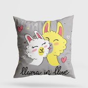 Almofada – 43 x 43 cm – Multicolorido – Algodão / Poliéster