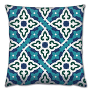 Almofada – 43 x 43 cm – Multicolorido – Algodão e Poliéster