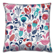 Almofada – 43 x 43 cm – Multicolorido – Algodão e Poliéster