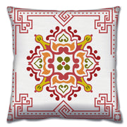 Almofada – 43 x 43 cm – Multicolorido – Algodão e Poliéster