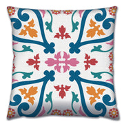 Almofada – 43 x 43 cm – Multicolorido – Algodão e Poliéster