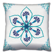 Almofada – 43 x 43 cm – Multicolorido – Algodão/Poliéster