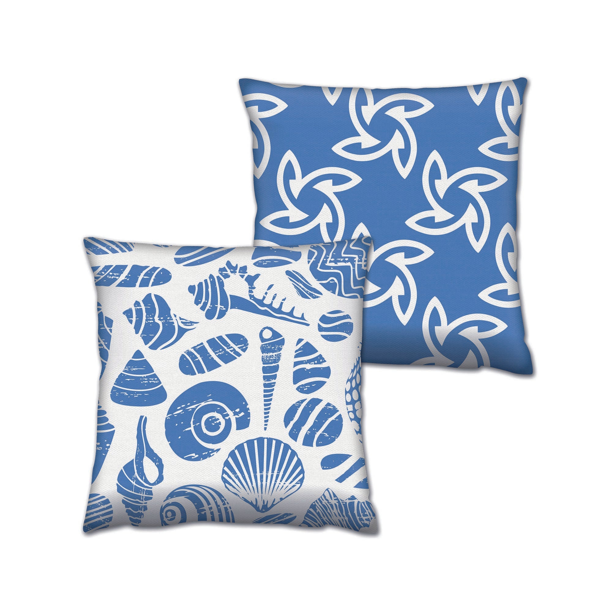 Conjunto de almofadas – 43 x 43 cm – Multicolorido – Algodão e poliéster