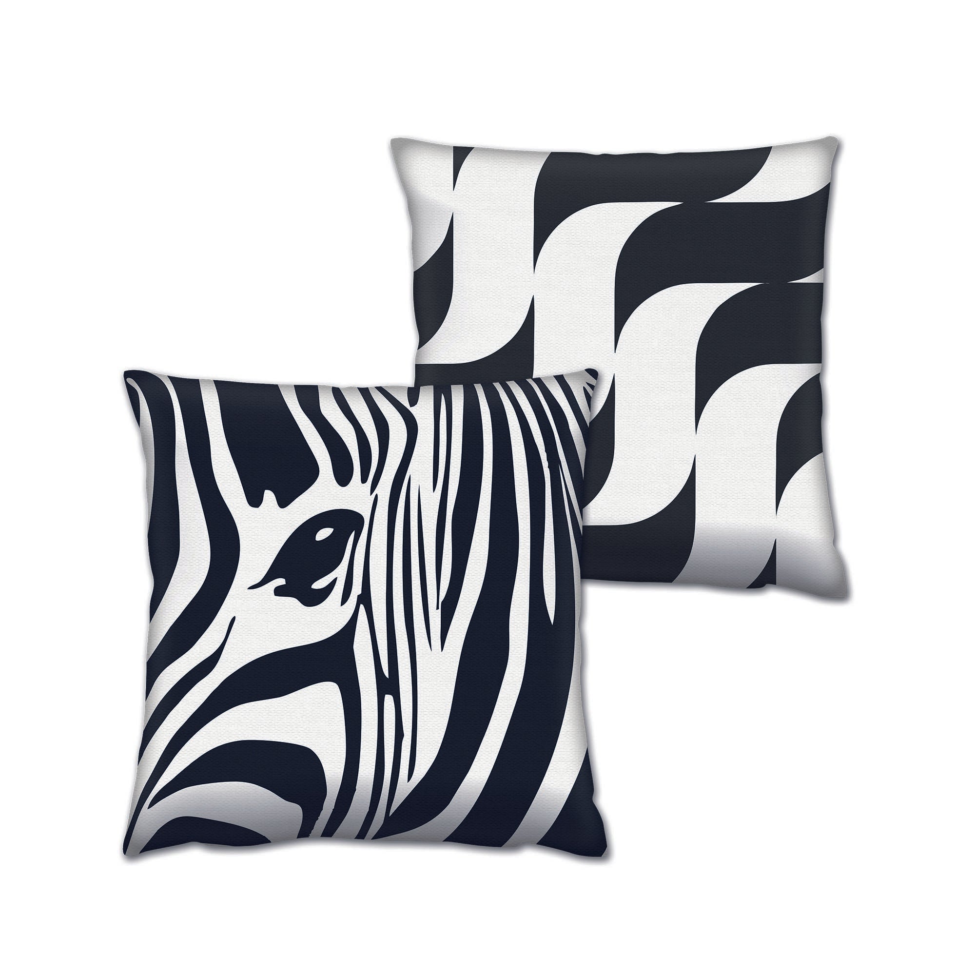 Conjunto de almofadas – 43 x 43 cm – Multicolorido – Algodão e poliéster