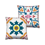 Conjunto de almofadas – 43 x 43 cm – Multicolorido – Algodão/Poliéster