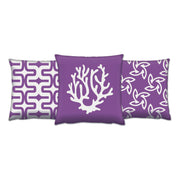 Conjunto de almofadas – 43 x 43 cm – Multicolorido – Algodão e poliéster