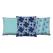 Conjunto de almofadas – 43 x 43 cm – Multicolorido – Algodão e poliéster