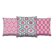 Conjunto de almofadas – 43 x 43 cm – Multicolorido – Algodão/Poliéster