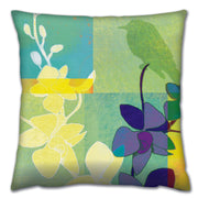 Almofada – 43 x 43 cm – Multicolorido – Algodão e Poliéster