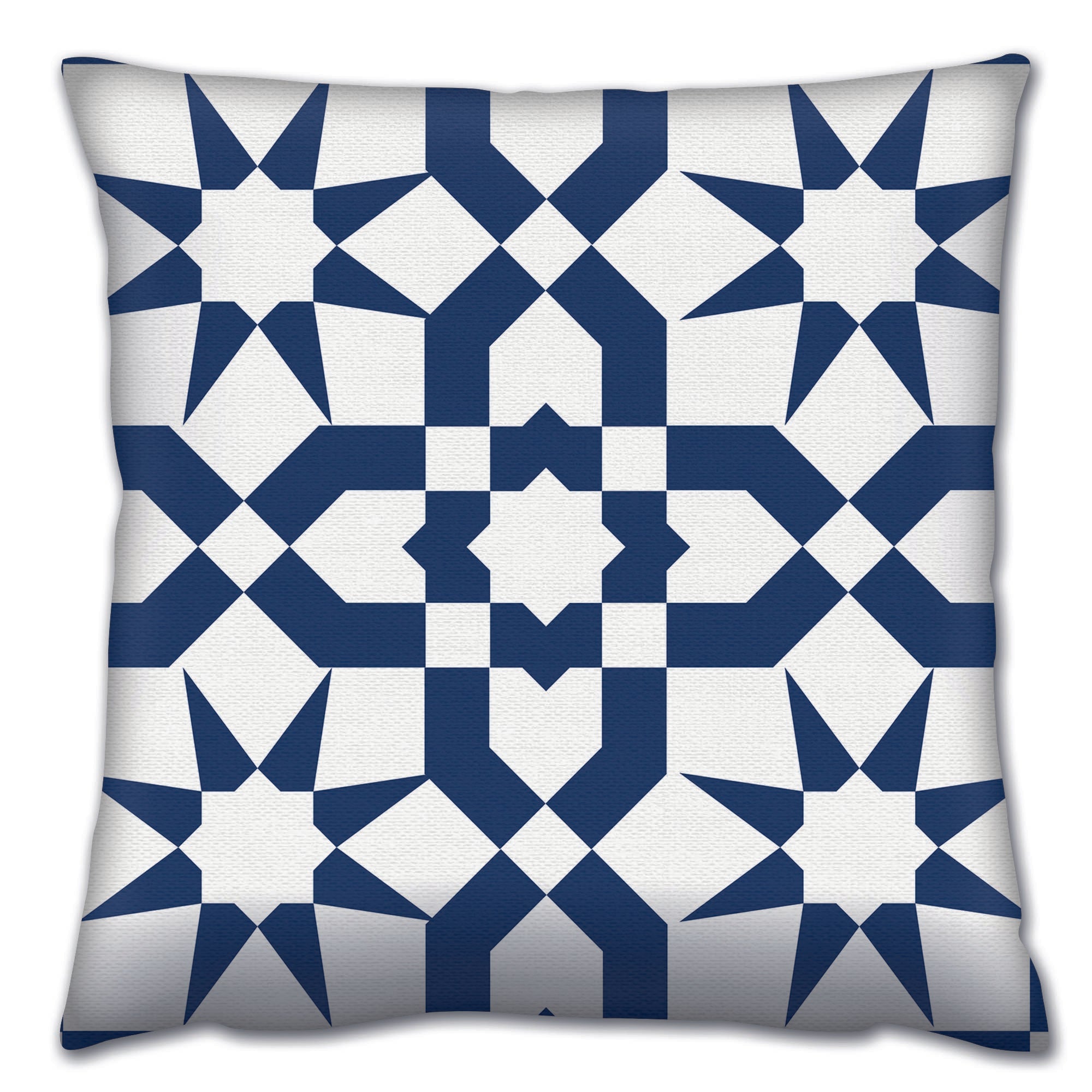 Almofada – 43 x 43 cm – Multicolorido – Algodão e Poliéster