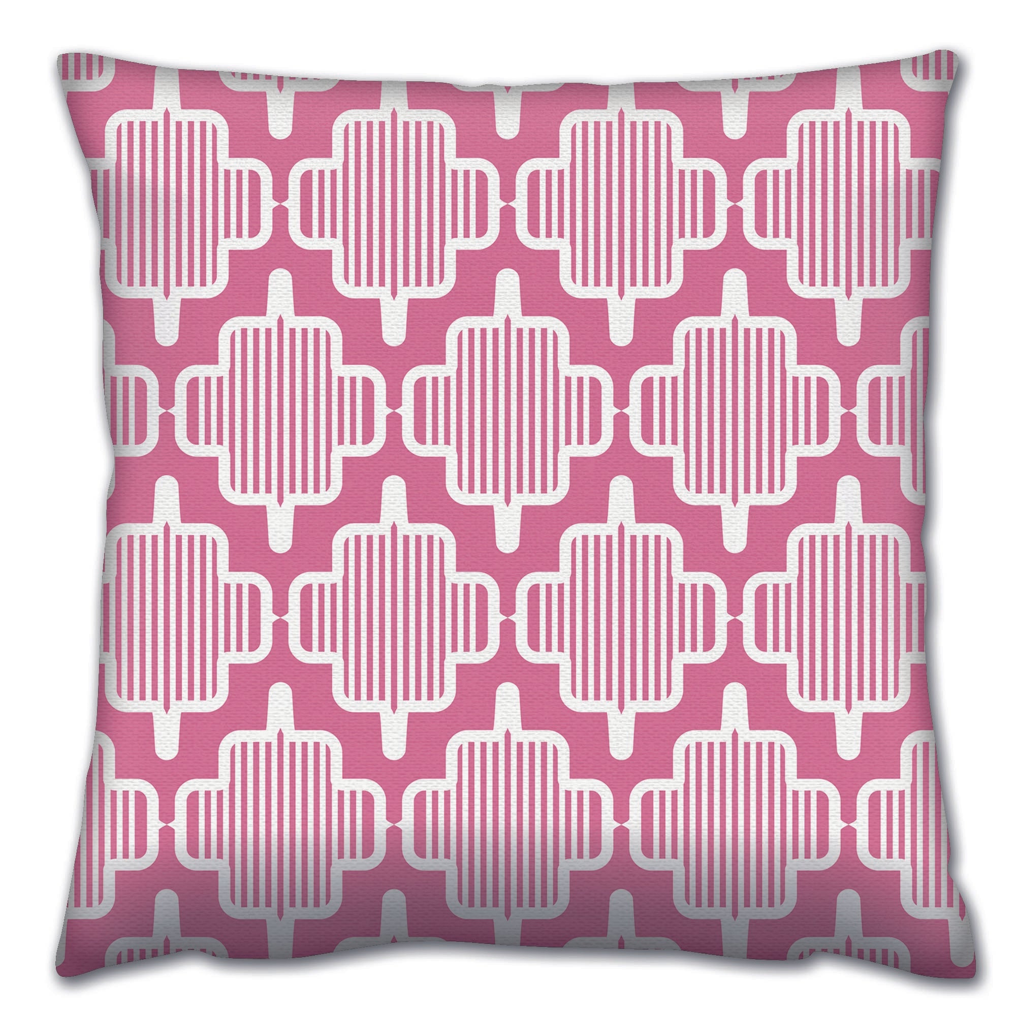 Almofada – 43 x 43 cm – Multicolorido – 50% Algodão / 50% Poliéster