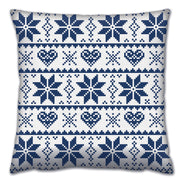 Almofada – 43 x 43 cm – Multicolorido – Algodão e Poliéster