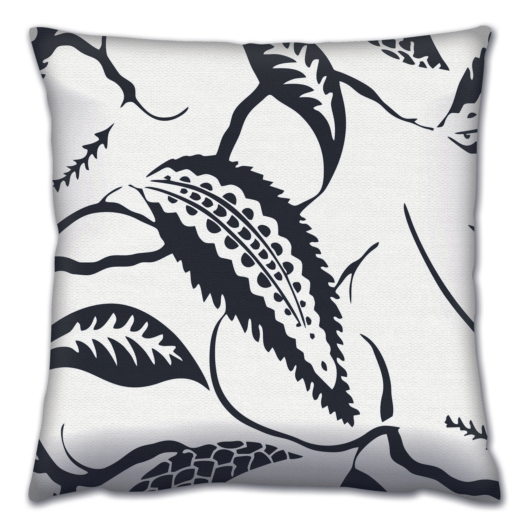 Almofada – 43 x 43 cm – Multicolorido – Algodão e Poliéster